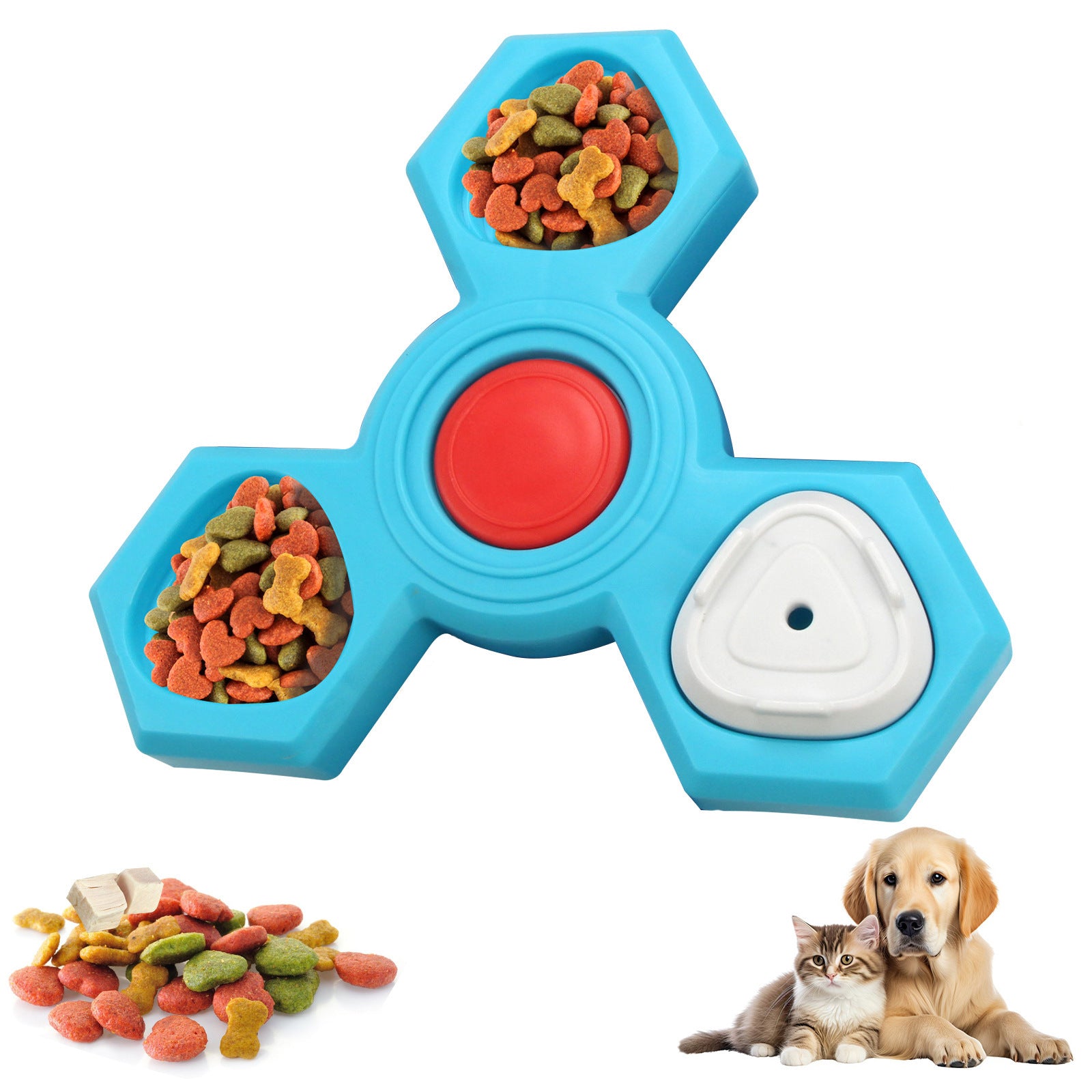 Fun Interactive Dog Feeder – Play, Learn & Snack!