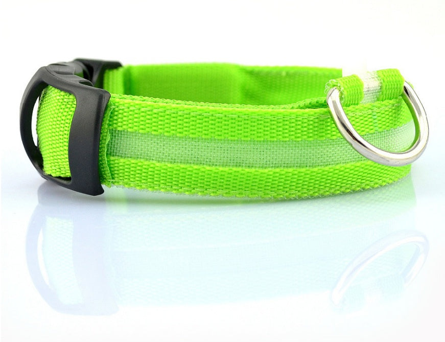 GlowUp LED Pet Collar – Safe Walks, Day or Night