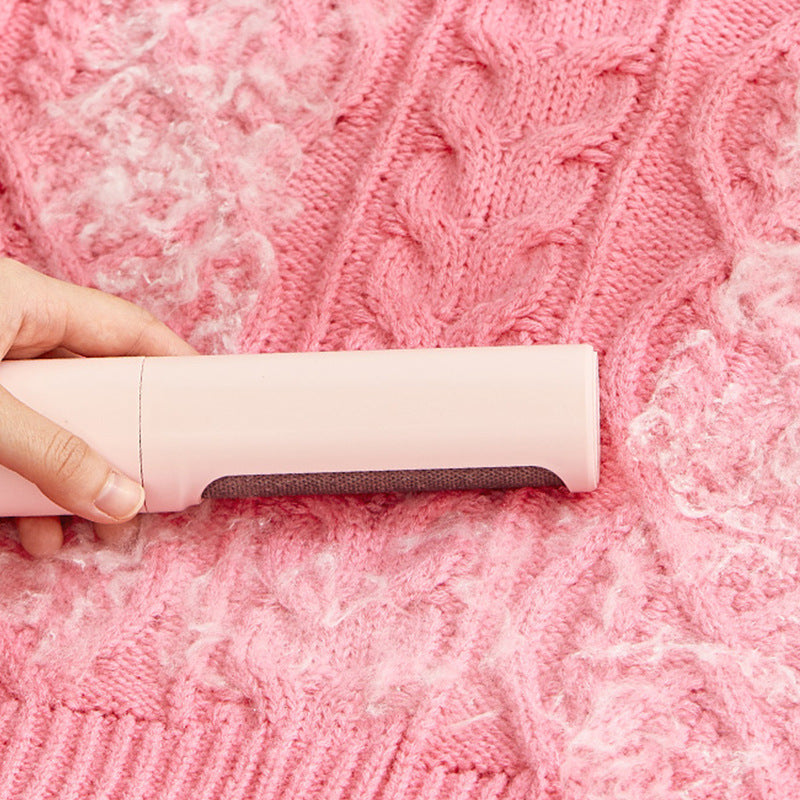 Fur-Free Friend: 2_1 Reusable Pet Hair Remover Brush