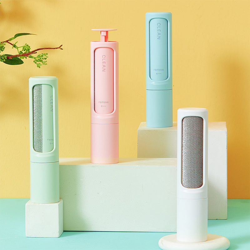 Fur-Free Friend: 2_1 Reusable Pet Hair Remover Brush