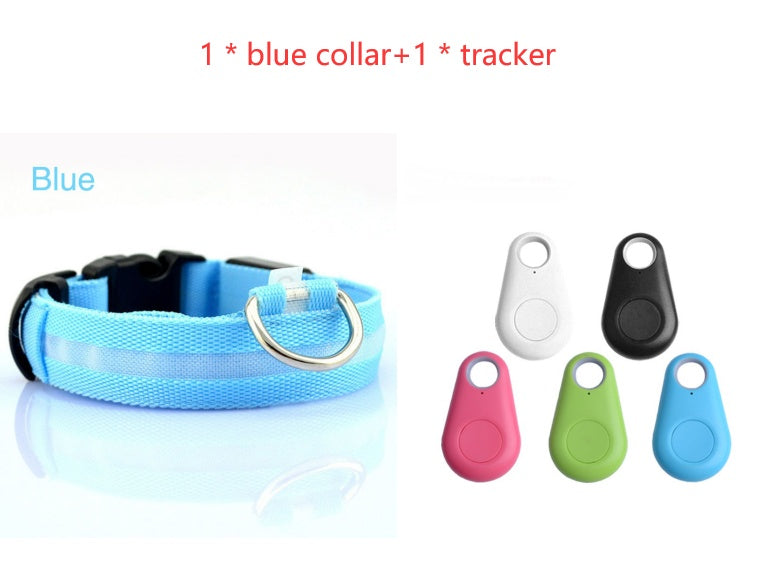 GlowSafe LED Dog Collar – Keep Night Walks Bright & Safe