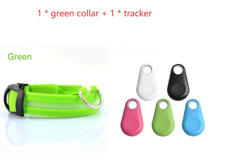 GlowSafe LED Dog Collar – Keep Night Walks Bright & Safe