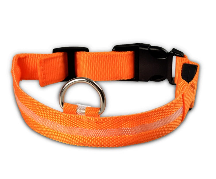 GlowUp LED Pet Collar – Safe Walks, Day or Night