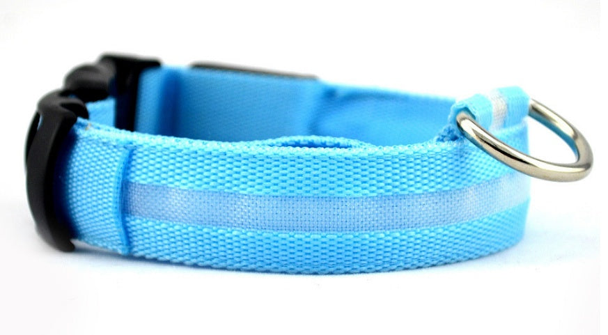 GlowUp LED Pet Collar – Safe Walks, Day or Night