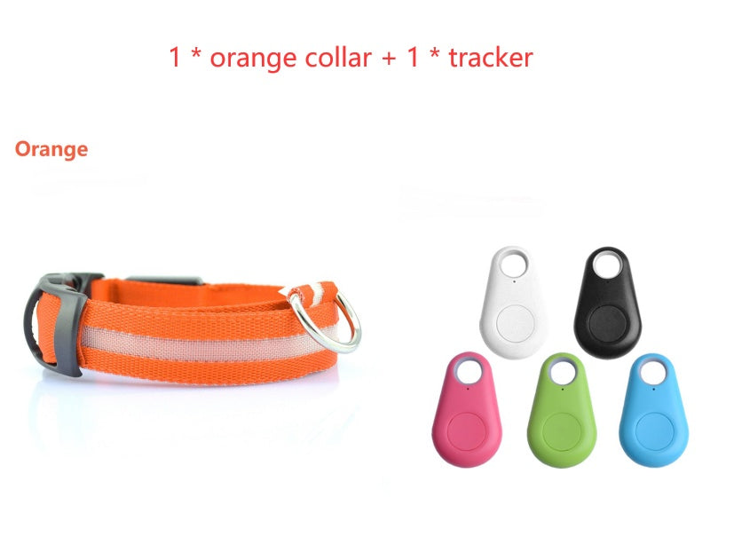 GlowSafe LED Dog Collar – Keep Night Walks Bright & Safe