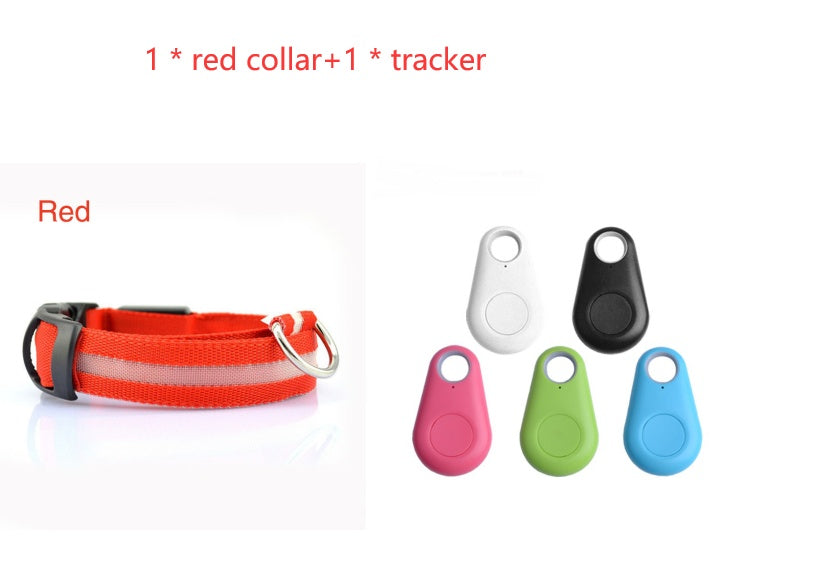 GlowSafe LED Dog Collar – Keep Night Walks Bright & Safe
