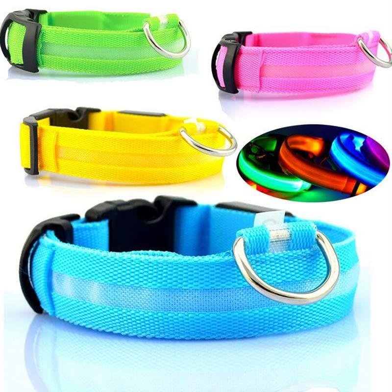 GlowUp LED Pet Collar – Safe Walks, Day or Night