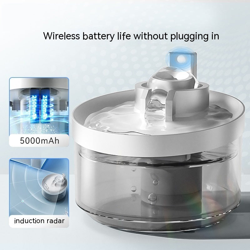 Wireless Cat Water Fountain – Fresh Hydration Anytime