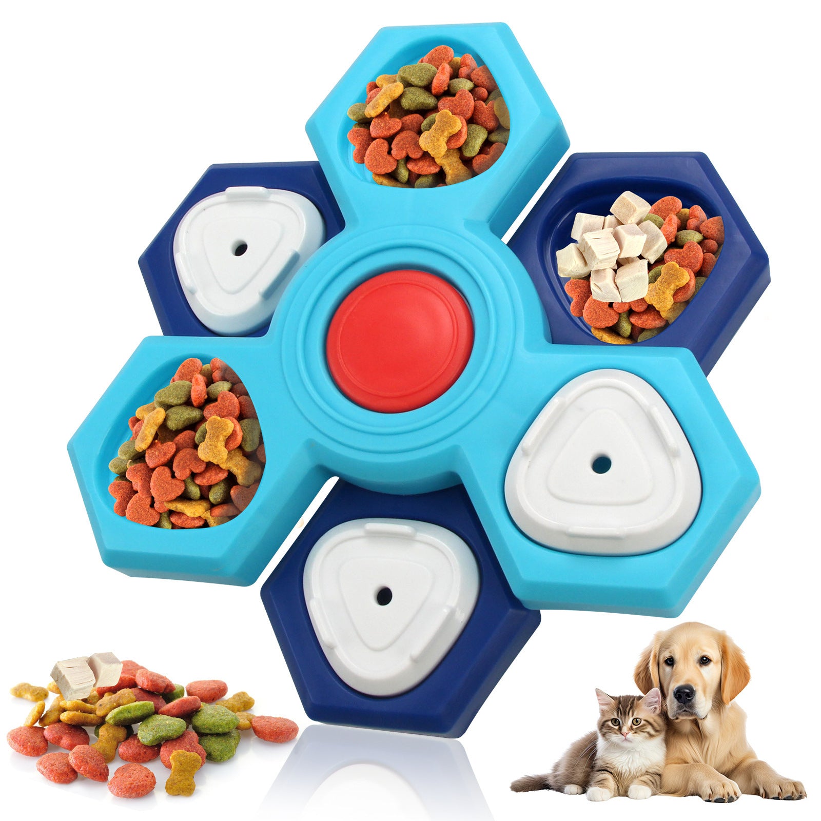 Fun Interactive Dog Feeder – Play, Learn & Snack!