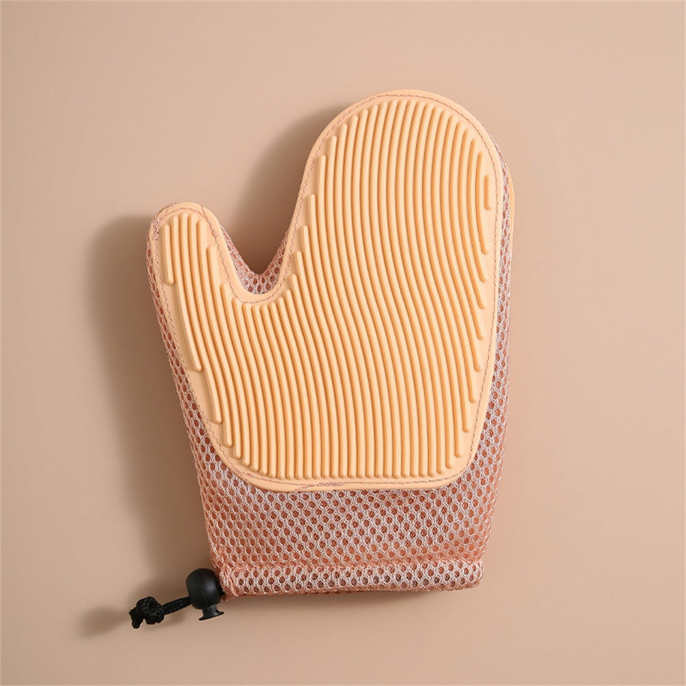 Gentle Grooming Glove Dog & Cat – Shed Pet Hair with Ease