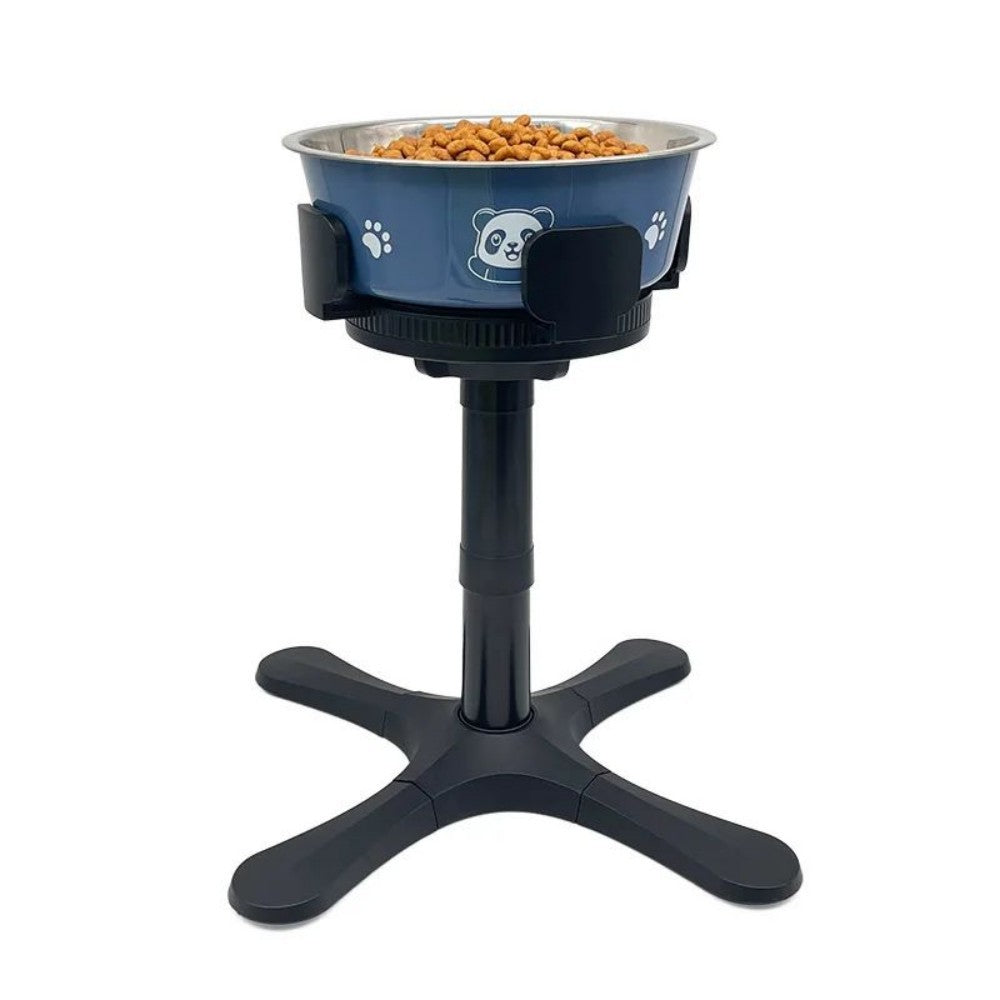 Adjustable Raised No-Slip Dog Bowl for Medium & Large Dogs