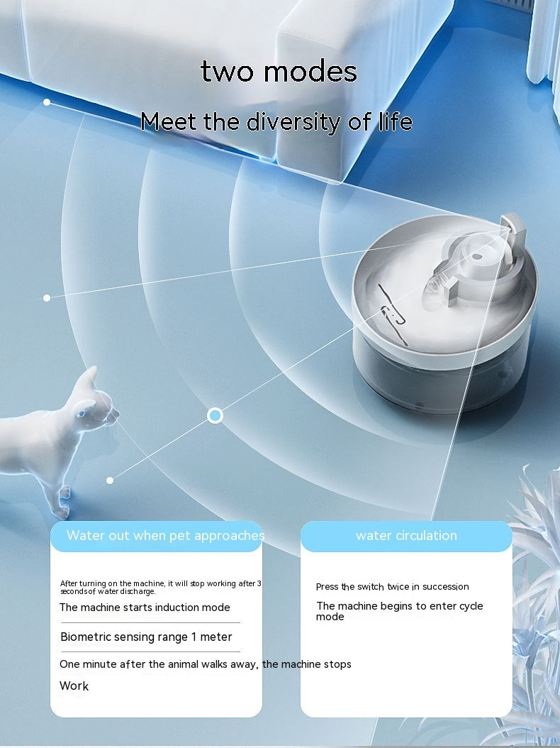 Wireless Cat Water Fountain – Fresh Hydration Anytime