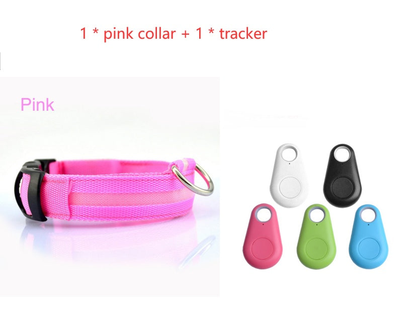 GlowSafe LED Dog Collar – Keep Night Walks Bright & Safe
