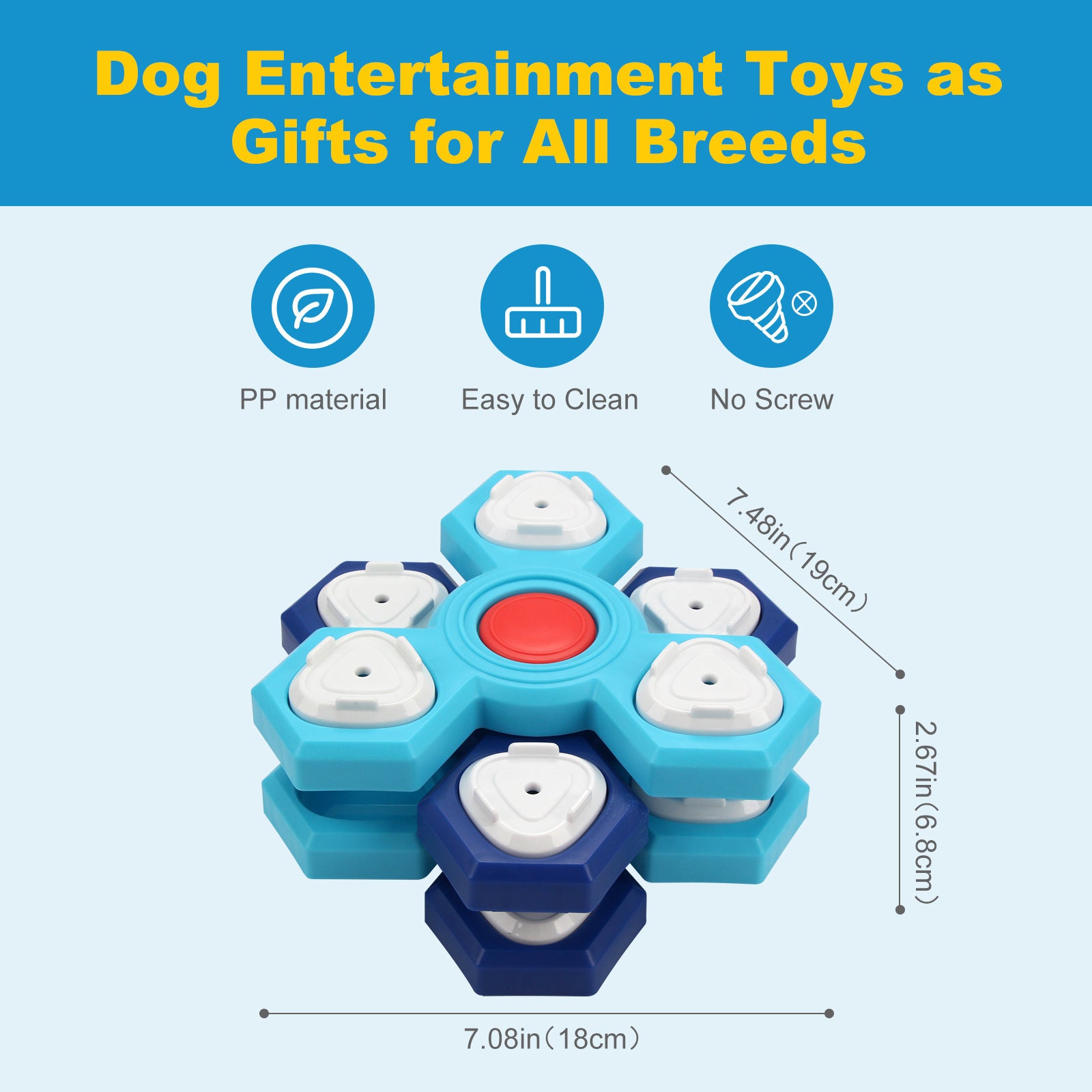 Fun Interactive Dog Feeder – Play, Learn & Snack!