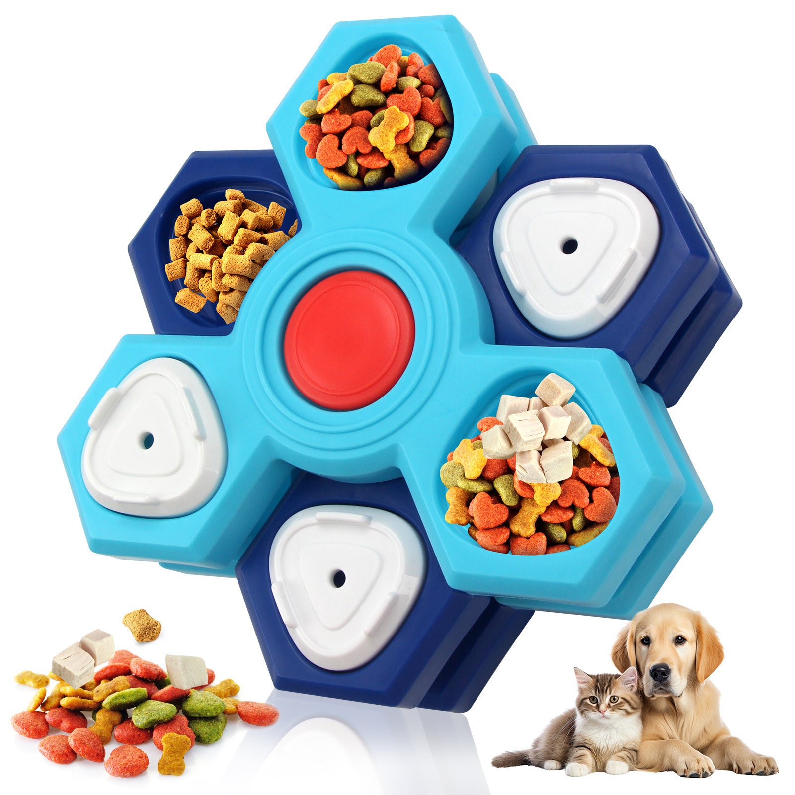 Fun Interactive Dog Feeder – Play, Learn & Snack!