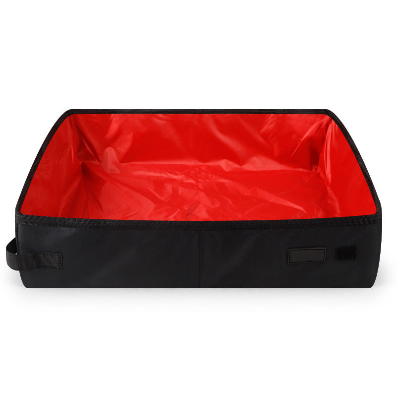 Foldable Waterproof Litter Box – Travel-Ready & Easy Clean!