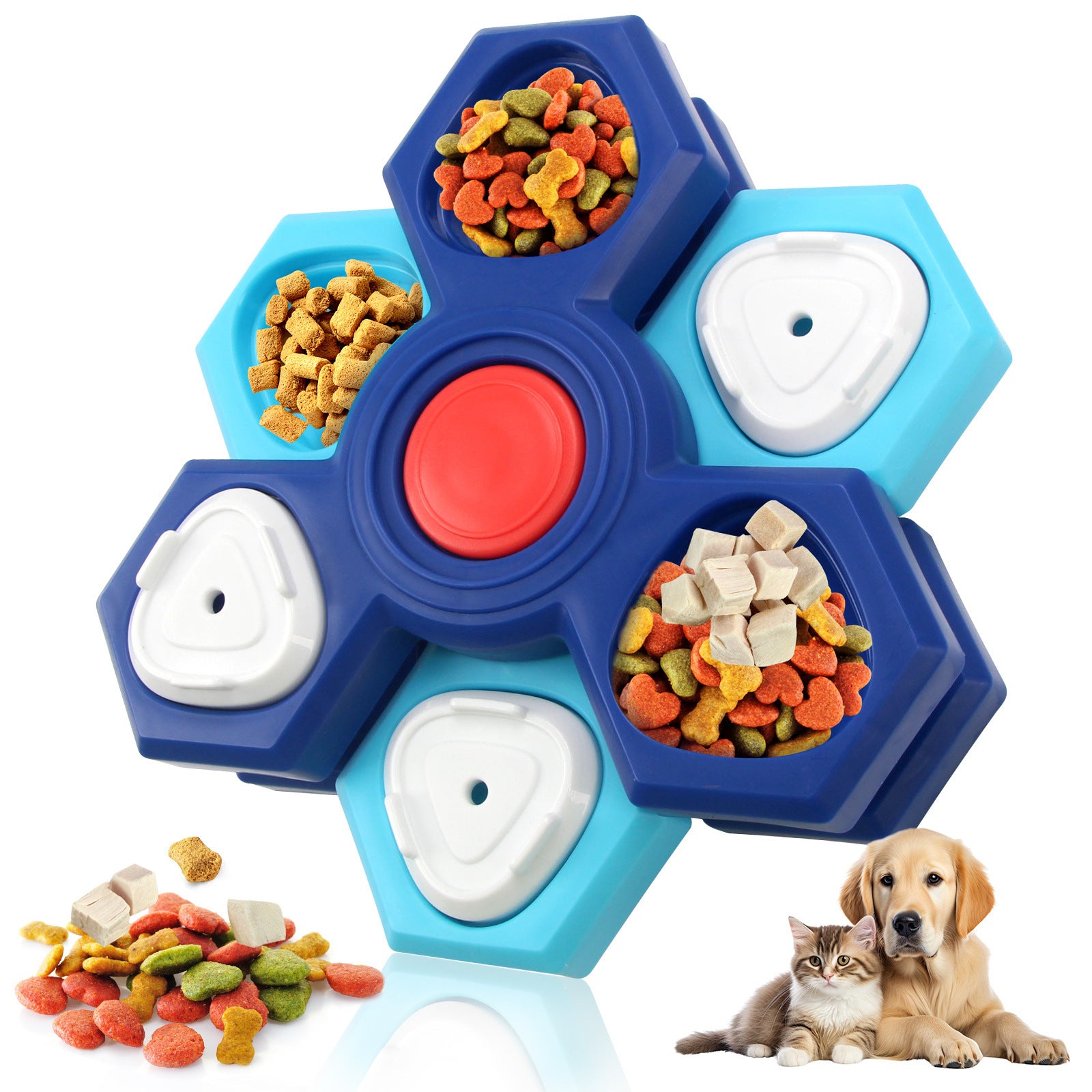 Fun Interactive Dog Feeder – Play, Learn & Snack!
