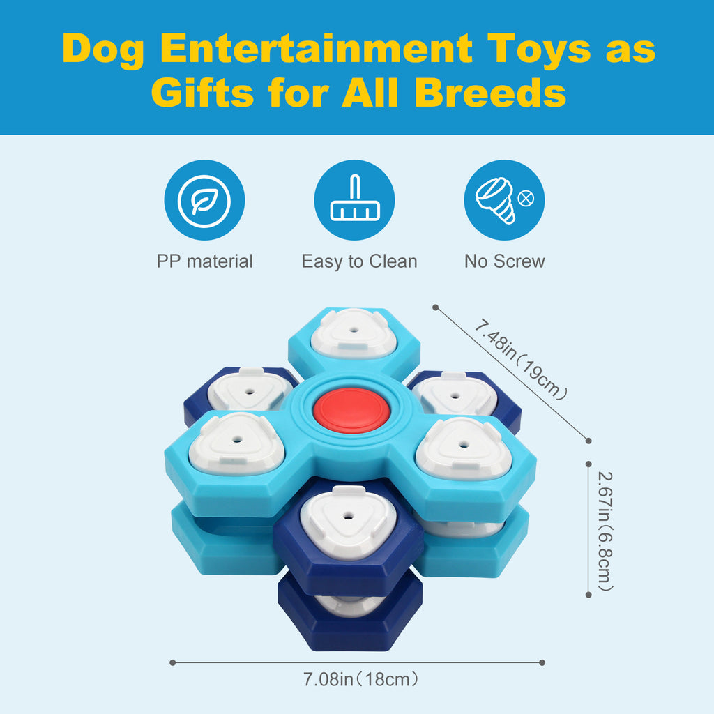 Fun Interactive Dog Feeder – Play, Learn & Snack!